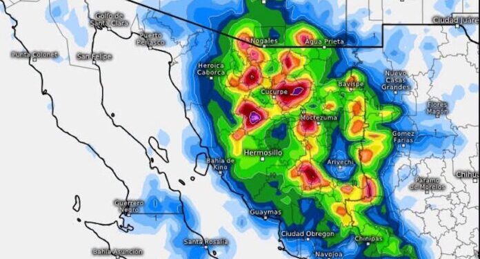Monzón mexicano continuará activo generando lluvias