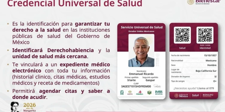 Un millón de adultos mayores ya tienen su credencial para el Sistema Universal de Salud: Sheinbaum