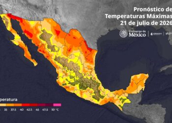 Pronóstico del Tiempo Coordinación Estatal de Protección Civil Julio 21