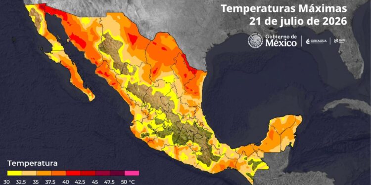 Pronóstico del Tiempo Coordinación Estatal de Protección Civil Julio 21