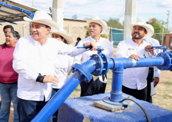 Gobernador Durazo fortalece a los municipios con inversión histórica en infraestructura hídrica