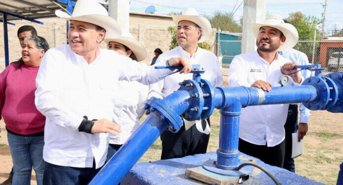 Gobernador Durazo fortalece a los municipios con inversión histórica en infraestructura hídrica