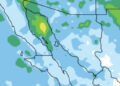 Se mantiene pronóstico de lluvias y vientos fuertes en la entidad