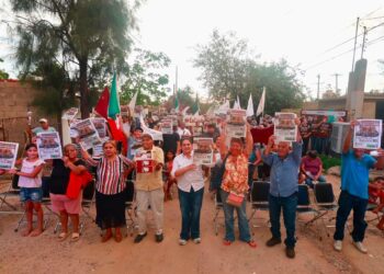 LA 4T SE DEFIENDE DESDE LAS COLONIAS Y A RAS DE SUELO: CELIDA LÓPEZ