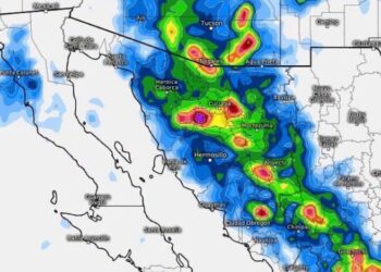 Continuarán las lluvias la tarde de hoy