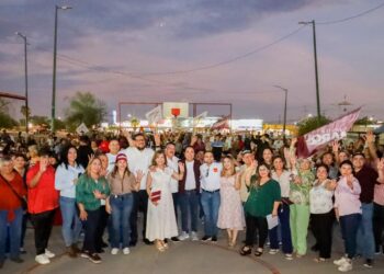 Javier Lamarque celebra su cumpleaños junto a las familias de Pueblitos