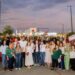 Javier Lamarque celebra su cumpleaños junto a las familias de Pueblitos
