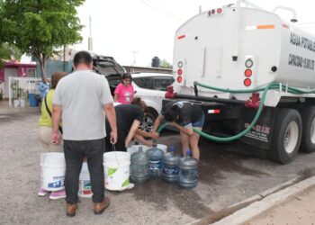 Agua de Hermosillo continúa este martes con programa emergente con brigada especial de pipas
