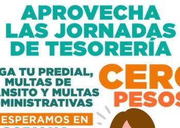 Invita Gobierno Municipal a aprovechar jornada `Paga tu predial con recargos a cero pesos’